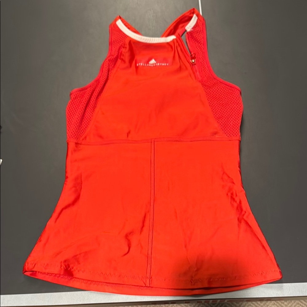 Stella McCartney Scarlet Red Sports Tank